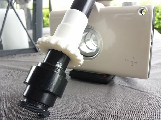 EQ5 polarscope adapter for Polarie  in White Natural Versatile Plastic