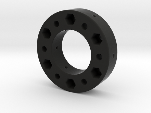 Fanatec 52mm To 70 mm Adapter 17mm Thick in Black Natural Versatile Plastic