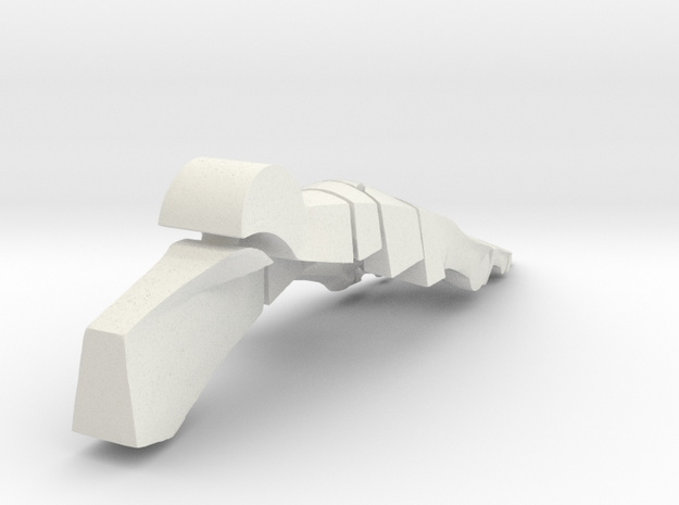Planar Foot - 9 Inch in White Natural Versatile Plastic