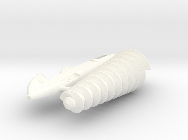 Sledgehammer's Harpoon & Drill Kit in White Processed Versatile Plastic
