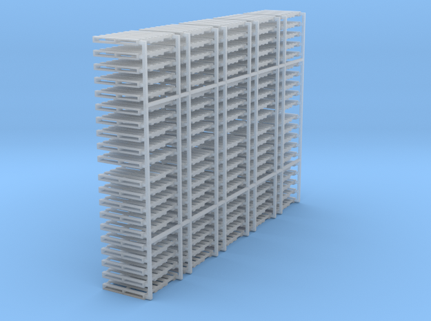 HO scale 40"x48" pallet - 100 pack in Smooth Fine Detail Plastic