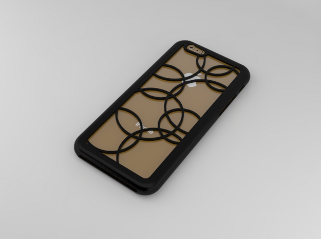 Iphone 6 case in Black Natural Versatile Plastic