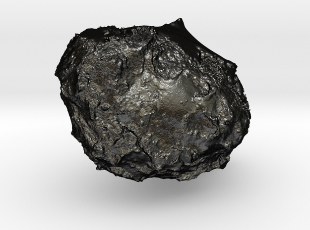 67P/Churyumov–Gerasimenko in Matte Black Steel