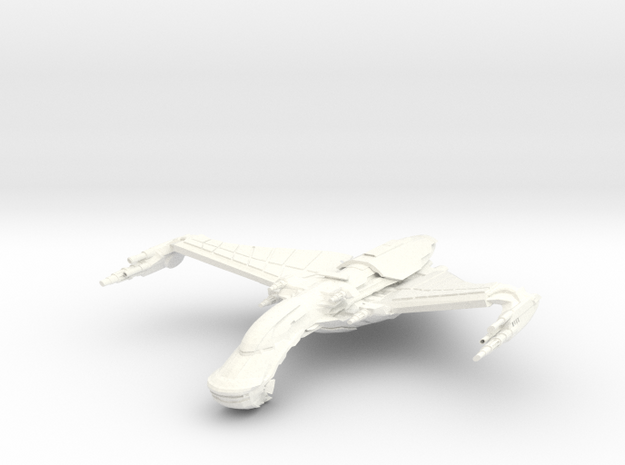 Dorval Class B GunDestroyer in White Processed Versatile Plastic