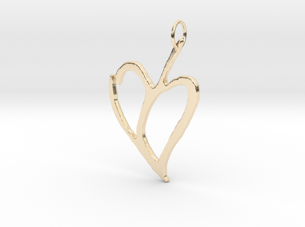 Heart 1 in 14K Yellow Gold
