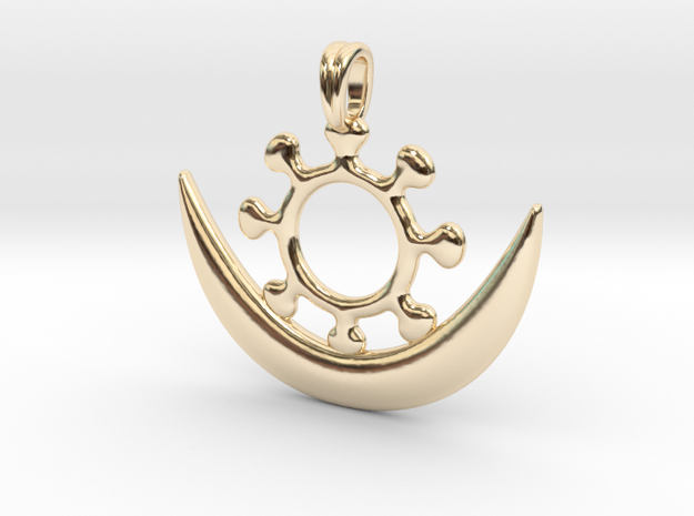 Symbol OSRAM NE NSOROMMA Jewelry Necklace in 14K Yellow Gold