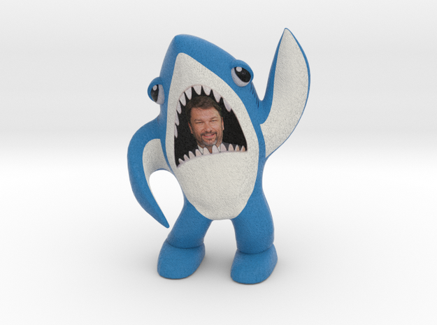 John Phillips left shark in Full Color Sandstone