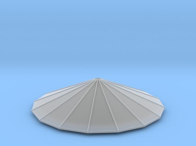 Silo Top in Smooth Fine Detail Plastic