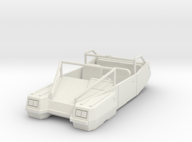 DW07 282G Axis Recon Car in White Natural Versatile Plastic