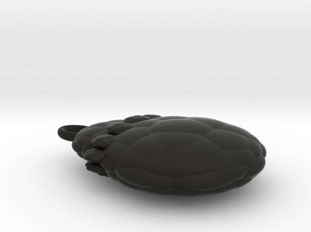 Alien Egg Pendant Alfa in Black Natural Versatile Plastic