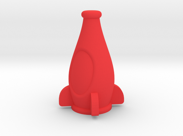 Nuka Cola in Red Processed Versatile Plastic