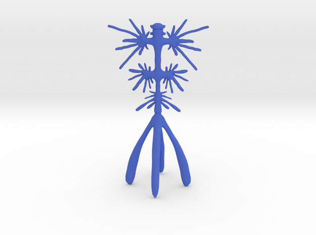 Blue Angel Tree Topper (for a good cause) in Blue Processed Versatile Plastic