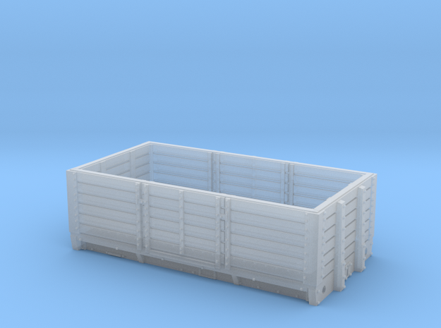 2mmFS GNR 6 plank open wagon in Smooth Fine Detail Plastic