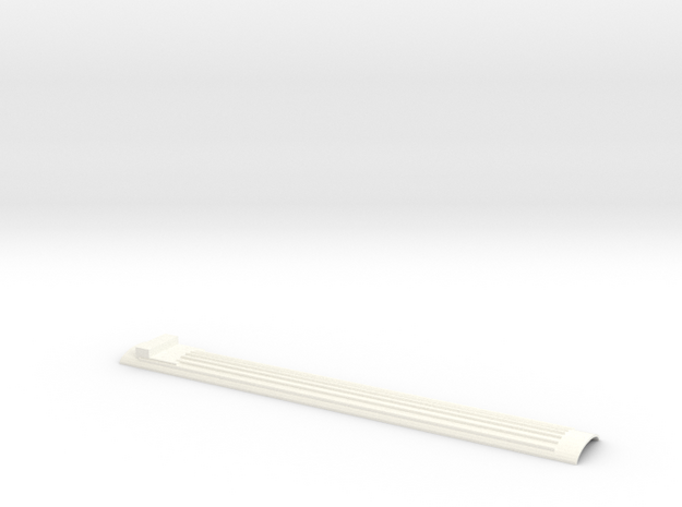 Dach Speisewagen Ew III Spur TT 1:120 1/120 1-120 in White Processed Versatile Plastic