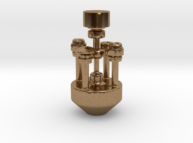 Air Pump Fittings .625 Plus 1% in Natural Brass