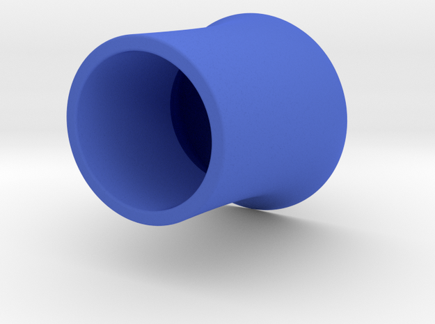 花瓶.stl in Blue Processed Versatile Plastic
