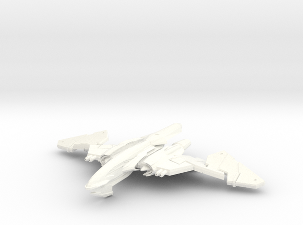 WingSerpent Class War Bird      WINGS IN CHANGE II in White Processed Versatile Plastic