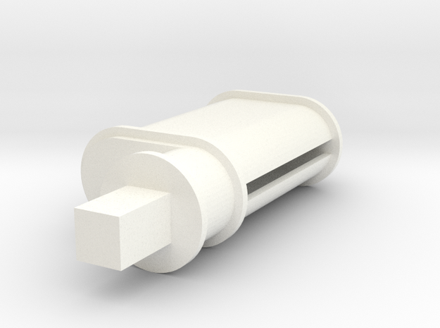 Zunhammer Pump 1 1:32 in White Processed Versatile Plastic