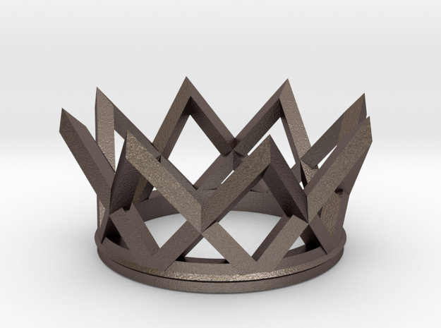 Watch The Crown in Polished Bronzed Silver Steel