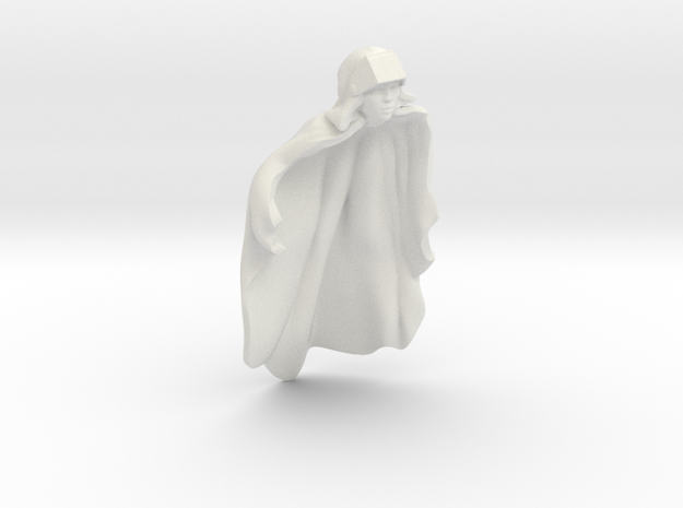 Highborn Ranger - Cloak/Head in White Natural Versatile Plastic