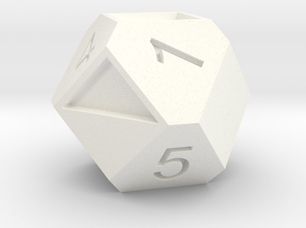 D14 Simple in White Processed Versatile Plastic