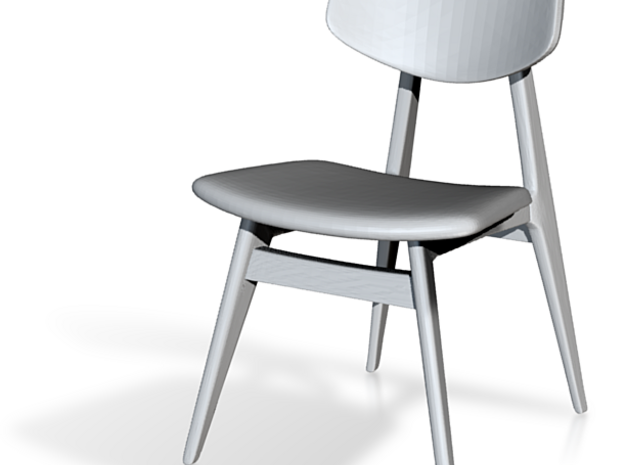 1:48 C 275 Chair in Tan Fine Detail Plastic