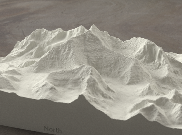 8''/20cm Mt. Everest, China/Tibet, Sandstone in Natural Sandstone