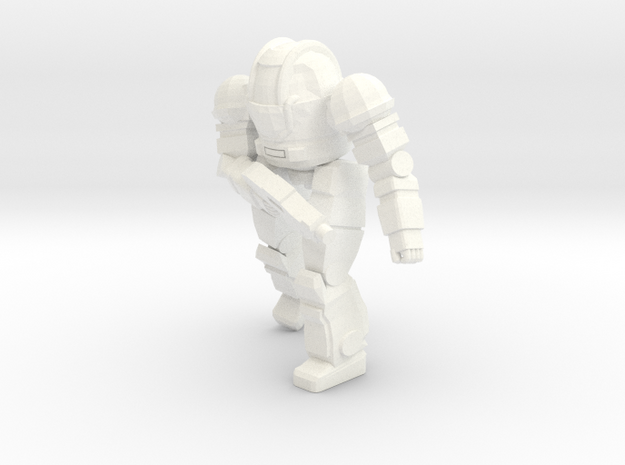 Ogre Mk II Pose 2 (Free Download) in White Processed Versatile Plastic