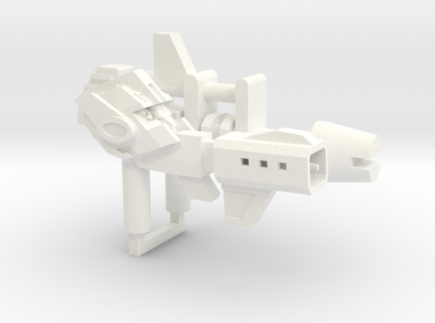 Head Gun + Scout Rifle in White Processed Versatile Plastic