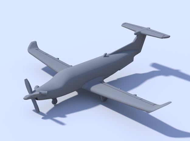 1:400_Pilatus PC12 [x2][A] in Tan Fine Detail Plastic