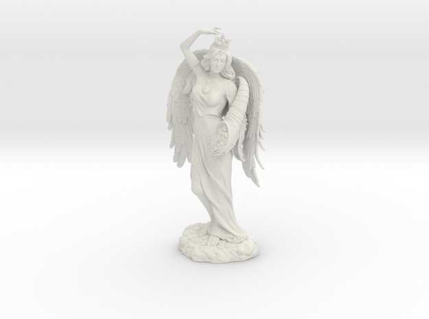 Goddess Fortuna in White Natural Versatile Plastic