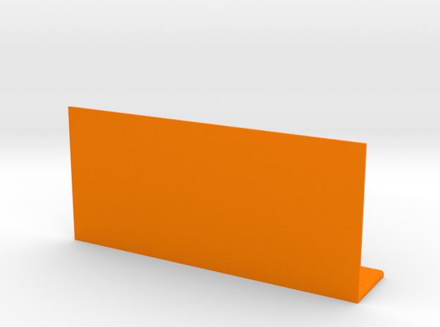 Remote Shelf in Orange Processed Versatile Plastic