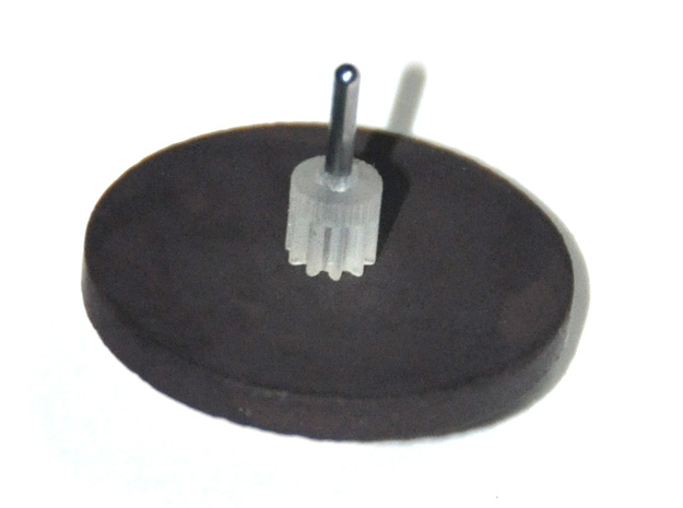 Sunbeam Electric Clock Motor Pinion in Smoothest Fine Detail Plastic