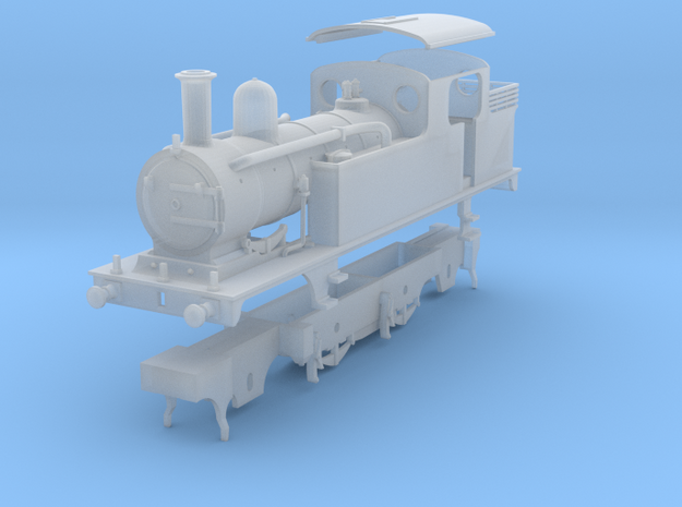 LNER class F4 2.4.2 condensing tank loco  in Smooth Fine Detail Plastic