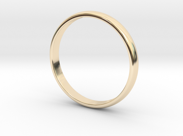 Simple Ring Size 5 in 14K Yellow Gold