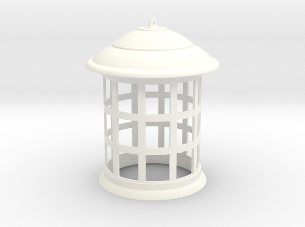 1/2 Scale Tennant/Eccleston TARDIS Top Lamp in White Processed Versatile Plastic