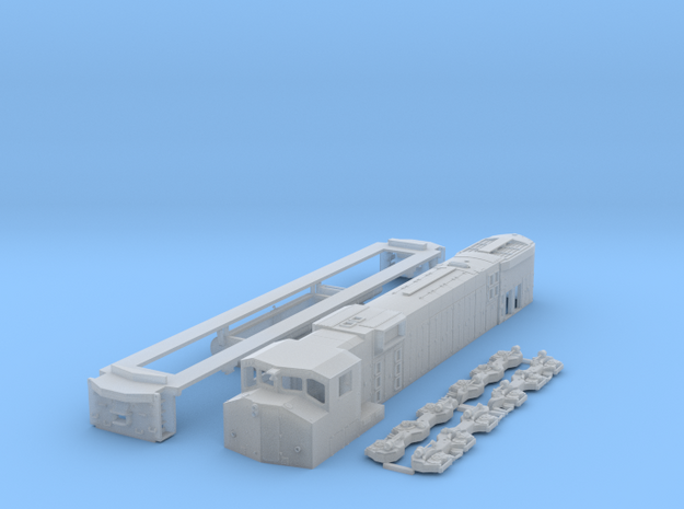 N Scale M630w in Smooth Fine Detail Plastic