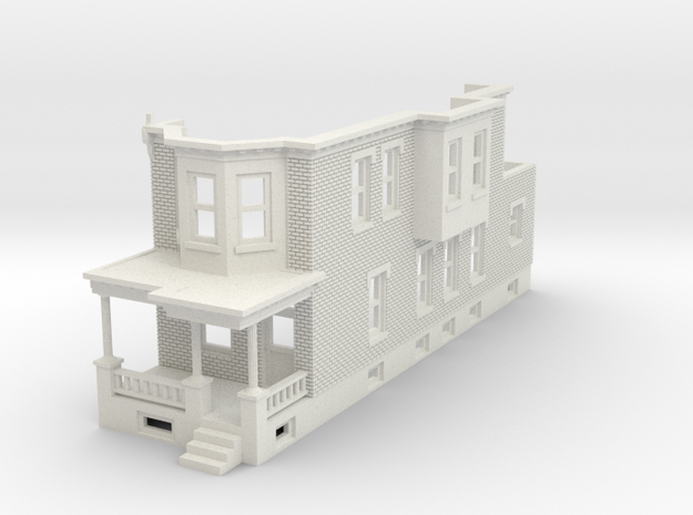 WEST PHILLY ROW HOME END 160 in White Natural Versatile Plastic