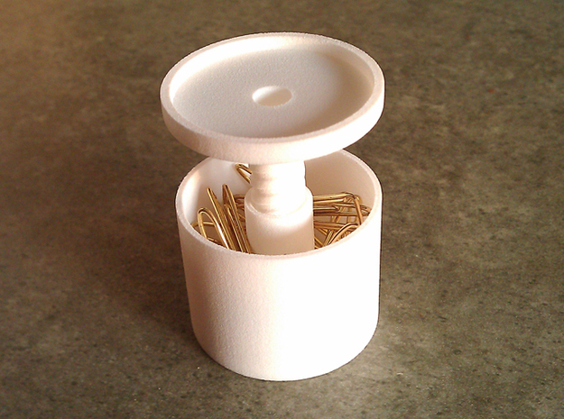 ring holder The Ringmaster Solid Tall in White Natural Versatile Plastic