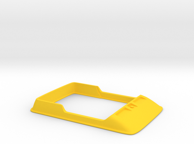 Amphicat body upper in Yellow Processed Versatile Plastic