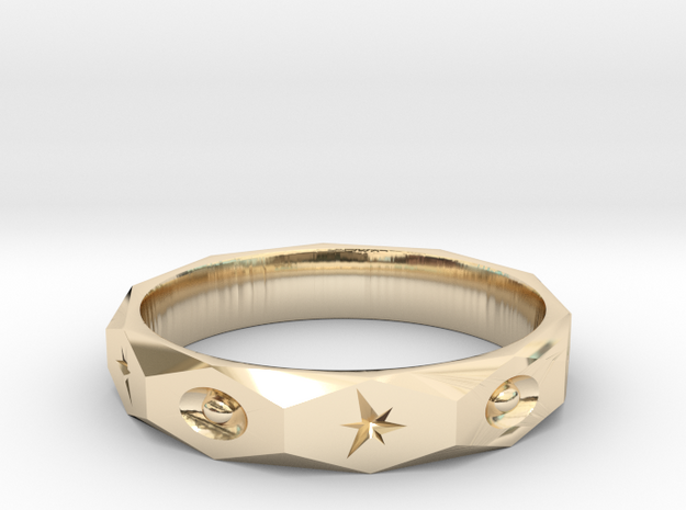 star spark ring  in 14K Yellow Gold: 10.5 / 62.75