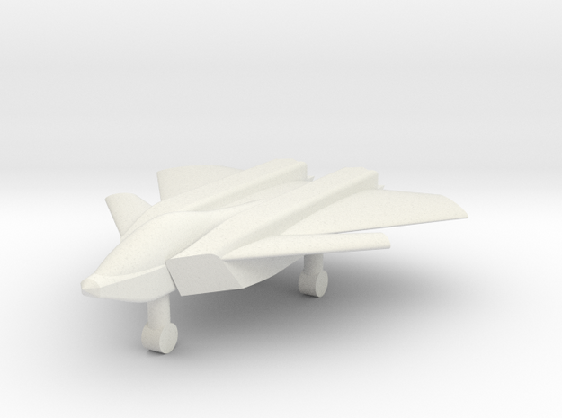 1/285 Boeing F/A-XX 6th Generation Fighter (x1) in White Natural Versatile Plastic