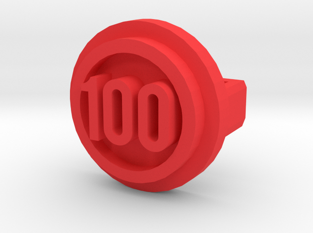 BandBit Barre 100 Class in Red Processed Versatile Plastic