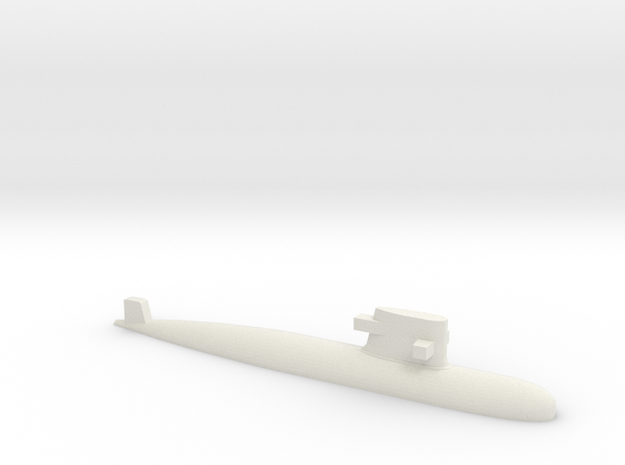 PLA[N] 039G Submarine, 1/1800 in White Natural Versatile Plastic