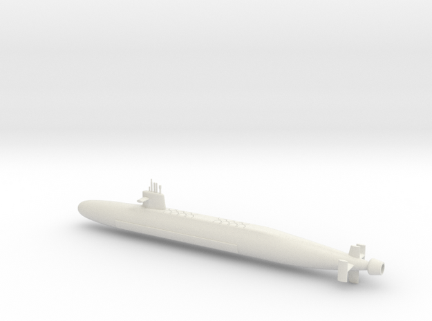 1/600 Le Triomphant Class SSBN in White Natural Versatile Plastic