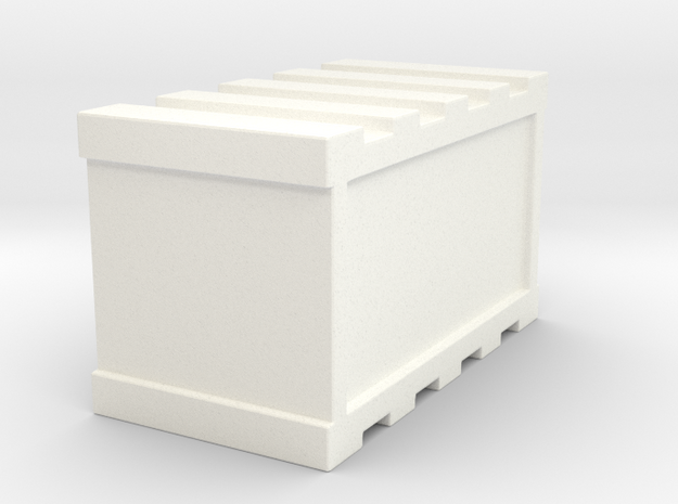 De Agostini Smaller cargo bay Crate  in White Processed Versatile Plastic