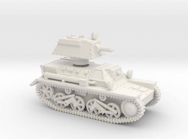 Vickers Light Tank Mk.III (15mm) in White Natural Versatile Plastic
