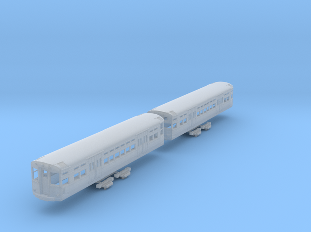 N Scale CTA 6000 Series (Modernized) in Smooth Fine Detail Plastic