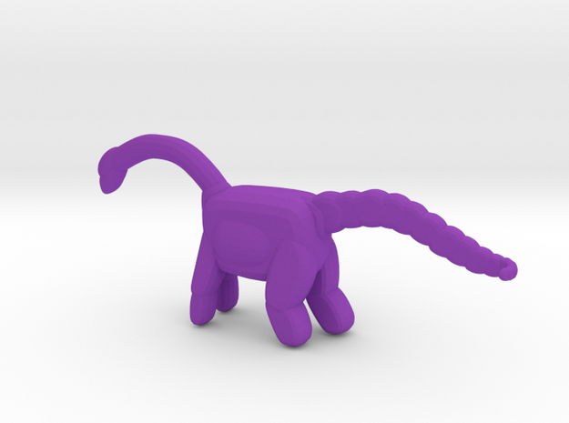 Dino in Purple Processed Versatile Plastic