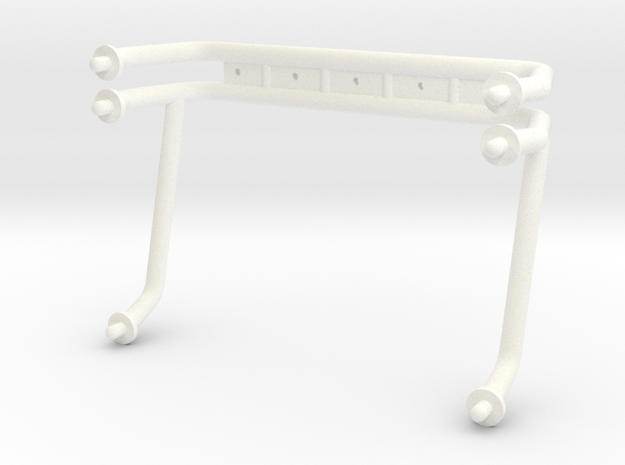 KYOSHO USA-1 ROLLBAR in White Processed Versatile Plastic